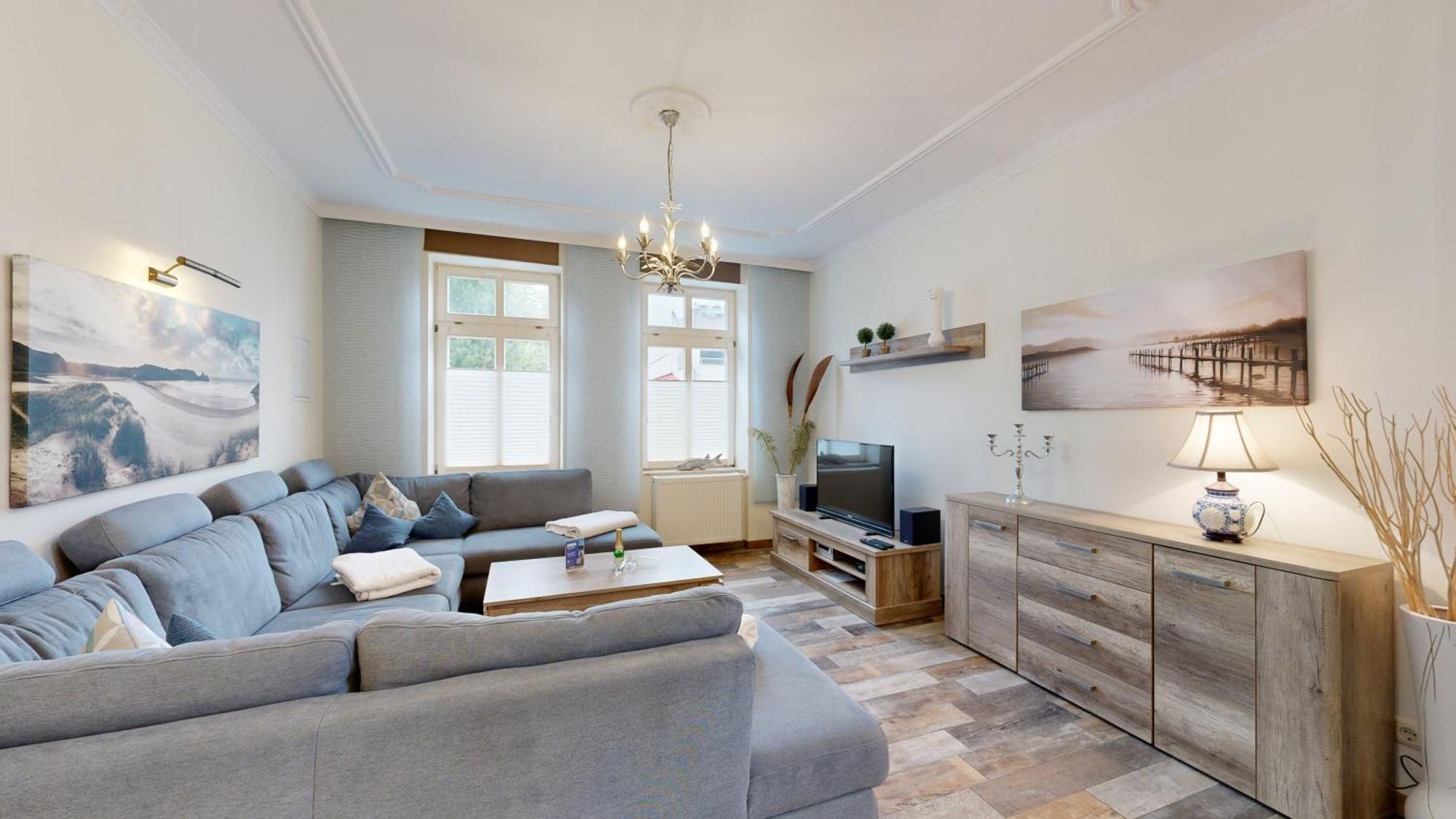 Strandnahe Fewo Mit Terrasse, Villa Vergissmeinnicht 01, Binz Eksteriør bilde