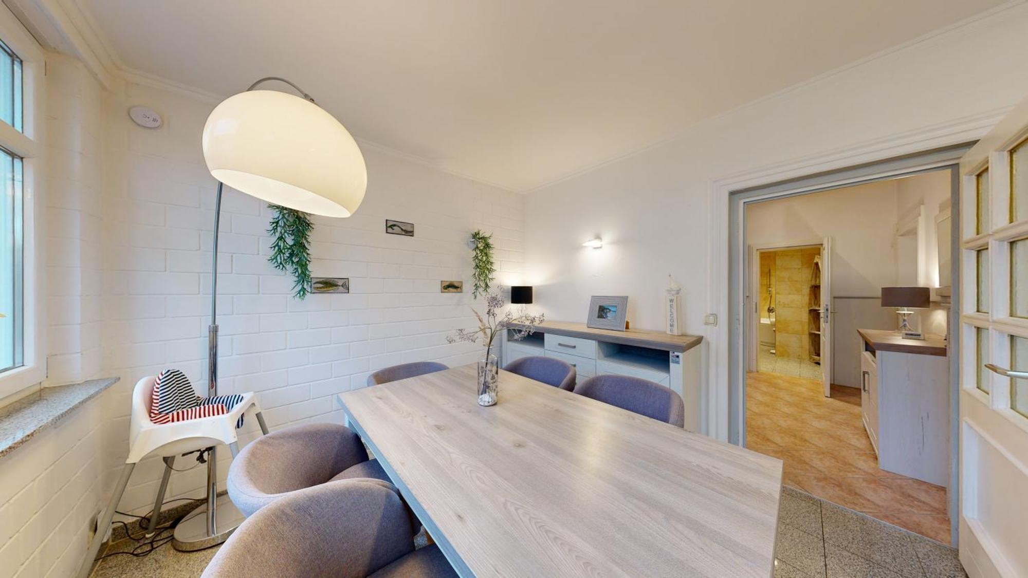 Strandnahe Fewo Mit Terrasse, Villa Vergissmeinnicht 01, Binz Eksteriør bilde